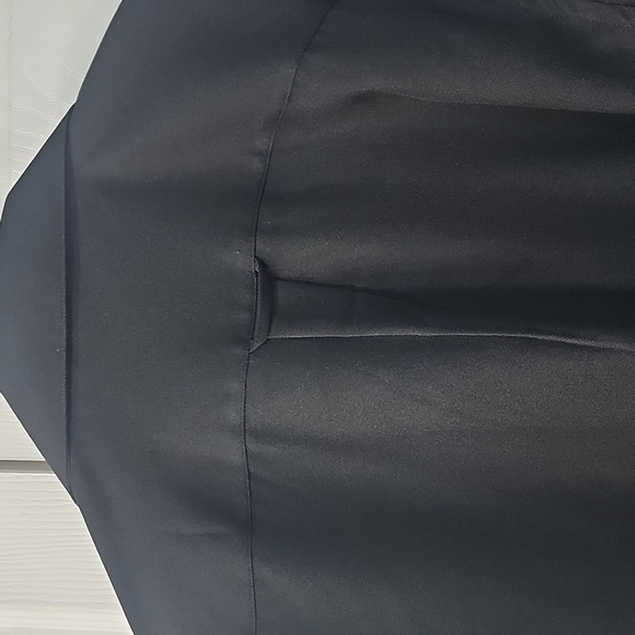 New Reebok Long Sleeve Moisture Wicking Slim Fit Dress Shirt Black Men's Large - Picture 5 of 10